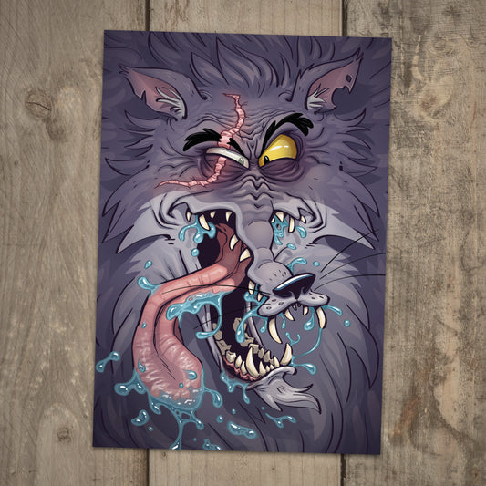 Wolfie - 5×7 Print