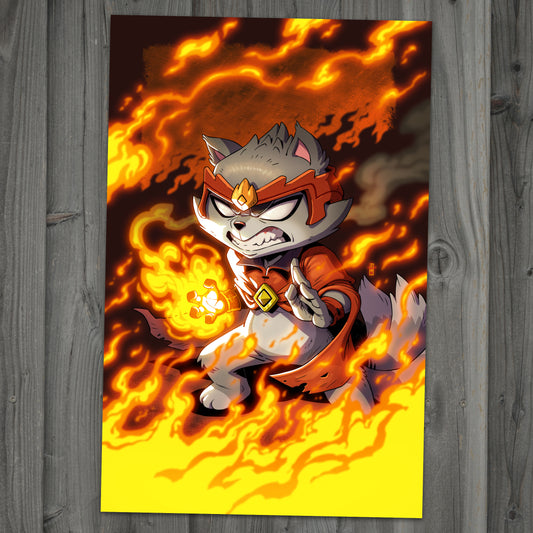 Fire Sage - 11×17 Print