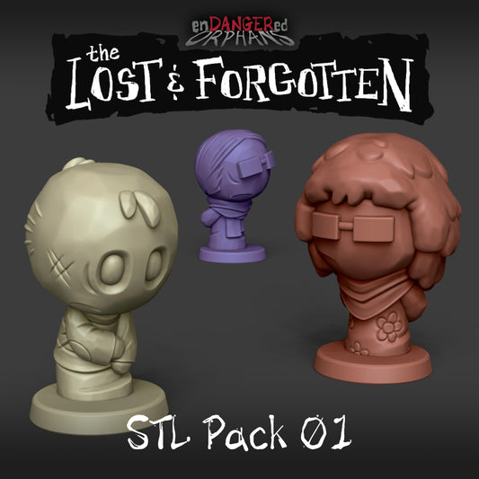 The Lost and Forgotten - STL Pack 01